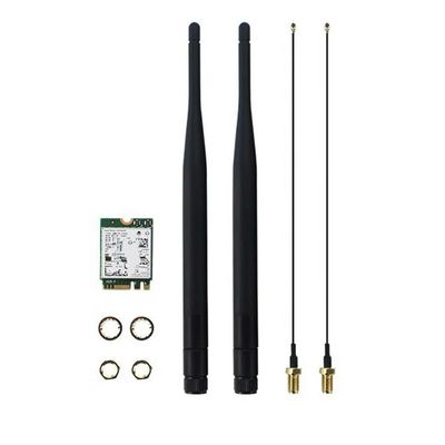 for AC8265 WiFi Card+6DB Network Adapter for 300Mbps+867Mbps 2.4Ghz 5Ghz Dual Band NGFF BT4.2