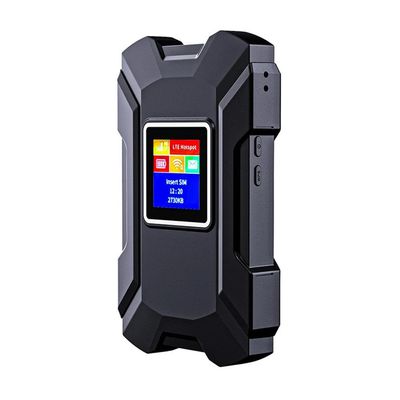 for 4G Router WiFi Portable Modem Mini Outdoor Pocket Mifi 150mbps Sim Card Slot Repeater 3000mah Black
