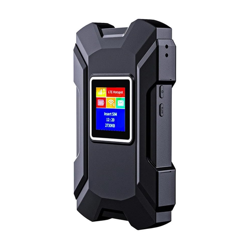 for 4G Router WiFi Portable Modem Mini Outdoor Pocket Mifi 150mbps Sim Card Slot Repeater 3000mah Black