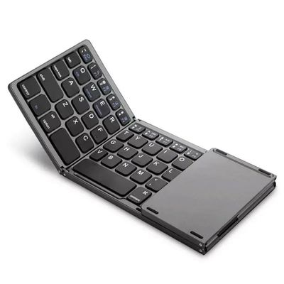for B033 Foldable Keyboard with Touc ad & USB Wired Rechargeable Mini Keyboard