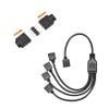 BOXUWFO HONGP 1 to 4 4pin Motherboard RGB Splitter 12V 30cm RGB Splitter Connector Computer Accessories RGB Splitter Adapter view 1