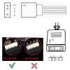 BOXUWFO HONGP 2Pcs ARGB Splitter Cable, 1-to-4 Female to Female 5V 3 Pin Addressable RGB Splitter Extension Cable ARGB Sync Cable view 3