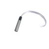 YWZBQL Wen ST USB Rechargeable L*/ED Fiber Optic Whip 360 Swivel Optical Whips Multicolor Disco RGB Dancing Glowing Whip Sparkle Flow String(Grey Handle) view 1