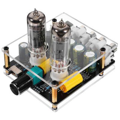 GAROZATION Vacuum Electron Tube Valve Preamp Tube Amplifier for HiFi Sound System Pre-amp for Turntable