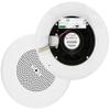 NQ-S1810CT-T1 Nyquist VoIP Ceiling Speaker, 10W Integrated Amplifier, 10/100 Ethernet Connection, DHCP Deployment, Reset Button, MEMS Digital Microphone, PoE Class-3 view 1