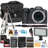 Canon EOS R7 Mirrorless Camera Body Only + 64GB Memory Card + LED Light + 50 Inch Tripod + More (18pc Bundle) (Renewed) view 1