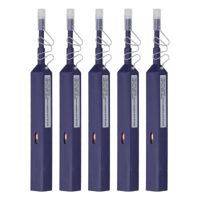 Fiber Optic Cleaner Pen LC, Fiber Optic Connector Cleaning Pen SC FC ST Cleaner >800 Clean Times LC MU Dia1.25mm Simple, Video Cables