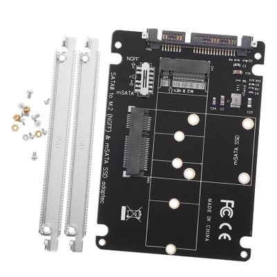 ARTIBETTER Msata to b Key Ssd Expansion Card Compact Adapter for Power Expansion Easy Installation No Driver Needed for Upgrading Computer Storage