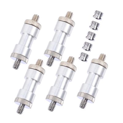 Angoily Camera Screw Set Threaded Screw Adapter for Digi Cam Adapter Camera Cold Shoe Mount
