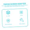Angoily Camera Screw Set Threaded Screw Adapter for Digi Cam Adapter Camera Cold Shoe Mount view 3