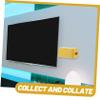 BRIGHTFUFU Wall-Mounted Cable Management Box Durable Wire Storage Organizer for Home Office Capacity Power Charger Case Yellow Tidy up Cords Plugs Efficiently view 4