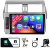 Car Radio Stereo for Toyota Land Cruiser Prado 150 2013-2017, Android 13, 10.1" IPS Touch Screen Upgrade Dash Kit with CarPlay & Android Auto, GPS Navigation DSP SWC 5G WiFi Camera 4CORE 2+64GB view 1