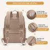 GOLF SUPAGS Women Laptop Backpack Casual Daypack for Work Travel College Backpack Purse Fits 14 Inch Notebook (Champagne) view 4