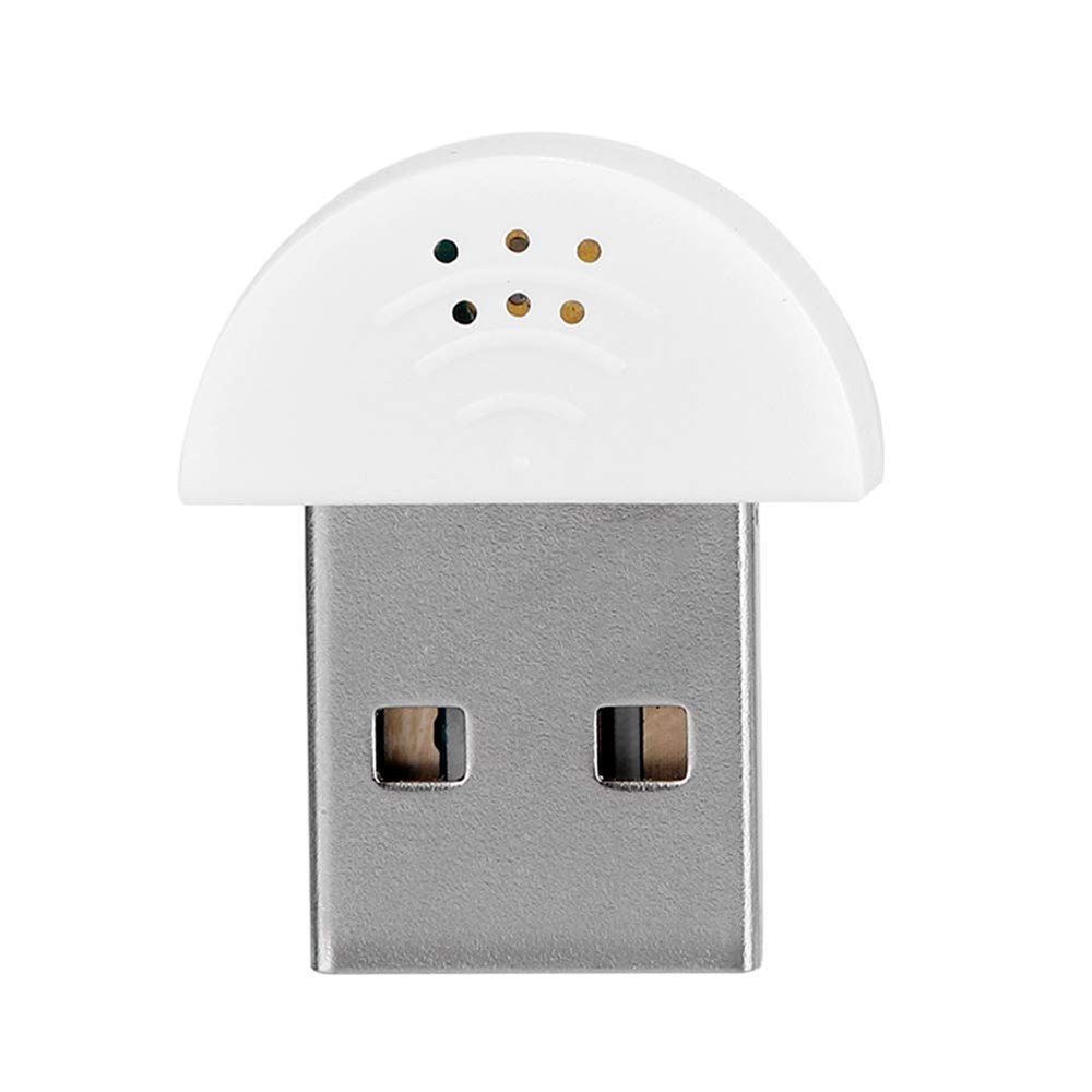 Oreilet Mini USB Microphone, 360 Omnidirectional Computer Microphone for Skype, Chat, Recording, PC Microphone Audio MIC Adapter (White)