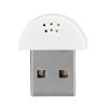 Oreilet Mini USB Microphone, 360 Omnidirectional Computer Microphone for Skype, Chat, Recording, PC Microphone Audio MIC Adapter (White) view 1