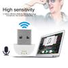 Oreilet Mini USB Microphone, 360 Omnidirectional Computer Microphone for Skype, Chat, Recording, PC Microphone Audio MIC Adapter (White) view 2
