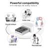 Oreilet Mini USB Microphone, 360 Omnidirectional Computer Microphone for Skype, Chat, Recording, PC Microphone Audio MIC Adapter (White) view 4