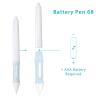 2048 Pressure Levels Drawing Pen, ABS Replacement for Graphic Drawing Tablets for S56K, for 420 H420 H58L 680S K56 K58 680TF H610PRO, Lightweight and Ergonomic view 4
