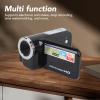Pomya DV Camcorder, 1080P Video Camera, 16MP, 16X Digital Zoom, 2 Inch Screen, Supports Selfie Mode, Video Pause, Loop Recording, time Watermark (Black) view 2