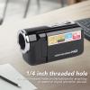 Pomya DV Camcorder, 1080P Video Camera, 16MP, 16X Digital Zoom, 2 Inch Screen, Supports Selfie Mode, Video Pause, Loop Recording, time Watermark (Black) view 3