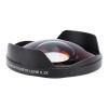 Fisheye Lens Wide Angle, 72MM 0.3X HD Fisheye Lens with Hood Replacement for Camcorders, Multi Layer Optical Glass, for Capturing Large Scenes Or Buildings view 1
