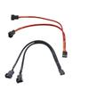 BOXUWFO HONGP 4 Pin Y Splitter Cable for Motherboard CPU Fan Extension Adapter Compatible with 3 and 4 Pin Connectors view 4