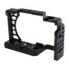 Camera Cage, Aluminum Alloy Video Camera Cage Rig Film Movie Making Camera Video Cage Stabilizer with Handle and 1/4 3/8 Screw Cold Shoe Mount for A6000 6300 6400 DSLR Camera view 1
