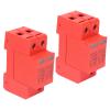 2Pcs SPD Protective Devices DC Photovoltaic Arrester 2P 40KA FXD1PV40 (DC 1000V) view 4