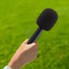 Microphone Interview GO Handheld Adapter, Interview Microphone Handheld Adapter with Foam, Holder for MIC 1 and 2 for Rode Wireless GO II for Hollyland Lark 150 view 4