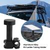 Fabater Mini Mount, RV Ladder Pole Mount, Aluminum Alloy Pole Clamp for Mini Satellite Dish on Roof Racks, RVs, Boats, and Campers view 3