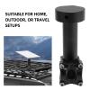Fabater Mini Mount, RV Ladder Pole Mount, Aluminum Alloy Pole Clamp for Mini Satellite Dish on Roof Racks, RVs, Boats, and Campers view 4