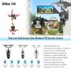 ESOE Solar Camera Outdoor Wireless 6MP Dual Lens Solar - 355 Pan & 120 Tilt, 2K Resolution, Color Night Vision, Two-Way Audio, AI Detection, No Monthly Fee (Gray Black Color,4G European) view 3