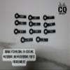 CQ Swag Antenna Band Markers Set of 11 for Wire Antennas | 6m, 10m, 12m, 15m, 17m, 20m, 30m, 40m, 60m, 80m, 160m | Weather-Resistant PETG | Ham Radio Antenna Tuning Aids view 4