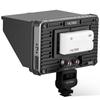VILTROX SDI Camera Field Monitor DC-X3, 2000 Nits Super Bright Daylight Viewable Camera Monitor, 4K Input Output Touchcreen Video Monitor HDMI, Anamorphic De-SqueezeSDI HDMI view 2