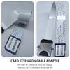 Artibetter Card Extender Memory Card Adapter USB Hub Long Cord Flexible Cable for Car GPS Navigator view 4