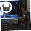 Angoily Hard Drive Mounting Bracket Bay Case for Aluminum External Heat Dissipation Easy Install view 4