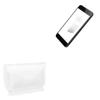 BoxWave Case Compatible with Panasonic Eluga I9 - Elite Leather Messenger Pouch, Synthetic Leather Cover Case Envelope Design - Ivory White view 1