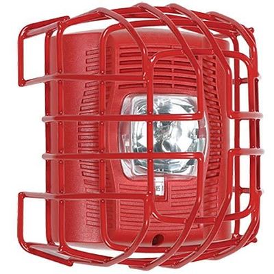 9708-R Horn/Strobe/Speaker Damage Stopper, Surface Mount, Red