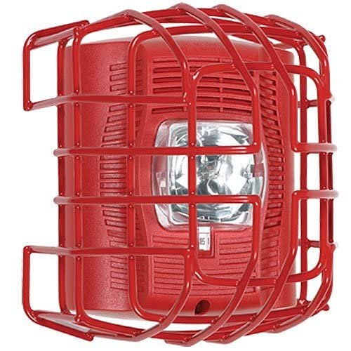 9708-R Horn/Strobe/Speaker Damage Stopper, Surface Mount, Red