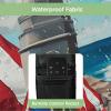 4th of July Outdoor TV Cover 32 Inch Puerto Rico Flag TV Enclosure Independence Day Frog Star Red Floral TV Covers for Outside July 4th Holiday TV Display Screen Protector with Remote Control Pocket view 3