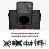 4th of July Outdoor TV Cover 32 Inch Puerto Rico Flag TV Enclosure Independence Day Frog Star Red Floral TV Covers for Outside July 4th Holiday TV Display Screen Protector with Remote Control Pocket view 4