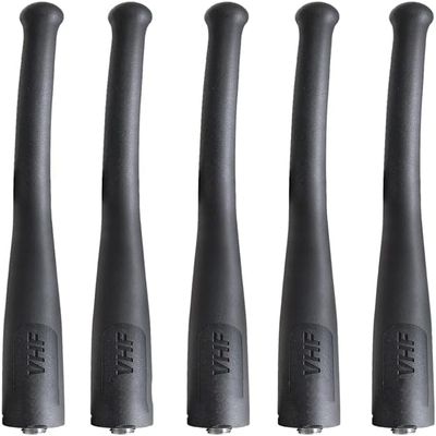 5Pcs PMAD4069 PMAD4069A Combination GPS + VHF Antenna 160-174MHz 7Inches Compatible for XPR6300 XPR6350 XPR6380 XPR6500 XPR6550 XPR6580 APX4000 APX6000 APX6500 APX7000 SRX2200 Handheld Radio