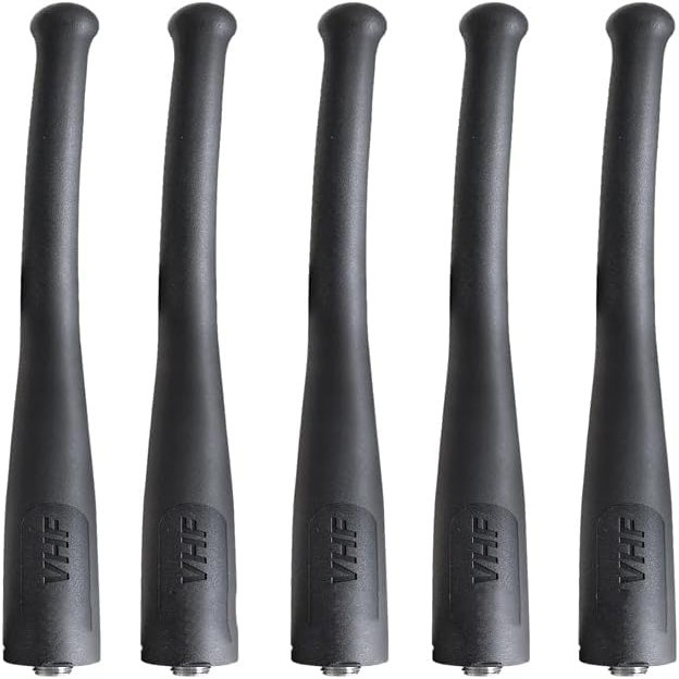 5Pcs PMAD4069 PMAD4069A Combination GPS + VHF Antenna 160-174MHz 7Inches Compatible for XPR6300 XPR6350 XPR6380 XPR6500 XPR6550 XPR6580 APX4000 APX6000 APX6500 APX7000 SRX2200 Handheld Radio