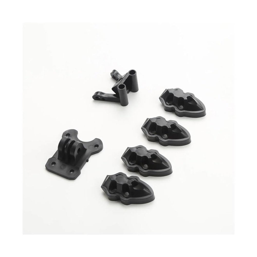 Fit for FPV Mark4 HD 5/6/7/8/9inch Drone Frame HD Printing TPU Parts Camera Mounting/Antenna/Motor Mounting Base(Black)
