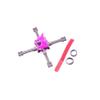 Fit for 1103 1104 1105 1106 1204 Motor Long Range FPV Frame RC Drone 2inch 3inch 3.5inch Frame with 3D TPU Printed Camera Mount Suit(3.5inch Red) view 4