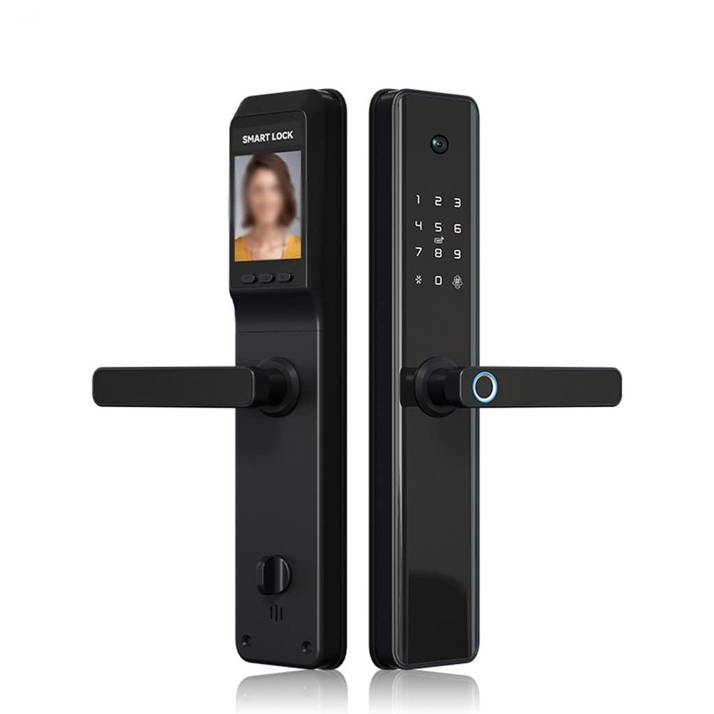 DUYHBAWRS-007 Keyless Security Electronic Digital Phone App Camera Smart Fingerprint Lock Outdoor with(D,L)
