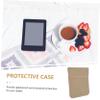 Hoement Ebook Reader Protective Case for Stylish Reader Sleeve Accessory Storage Compatible Devices Easy to Install Khaki view 4