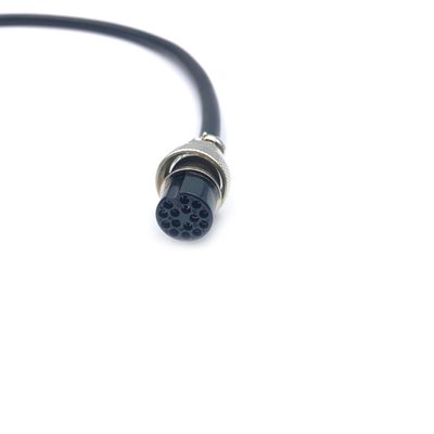 16.4ft GX20 15 Pin Single Female Cable, GX20 15Pins Single Female Head Aviation Cordset Electrical Connector Panel Mount Circular Metal Adapter Cordset for Ships 5A 200V 22AWG (5meter)