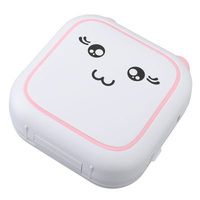 Portable Thermal Printer, Mini Pocket Printer APP Quick Printing Clear Photos for Notes (Pink)