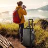 Camera Case with Wheels - Multifunctional Wheeled Suitcase,Hard Shell Equipment Tool Luggage Case for Drone, Camera, Tripod, Light, Lenses view 2